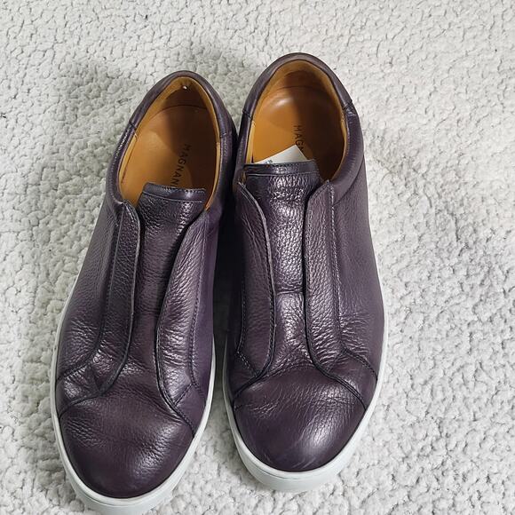 Magnanni Laska Slip-On Sneaker men\'s size Black Leather size 10.5 main image 7